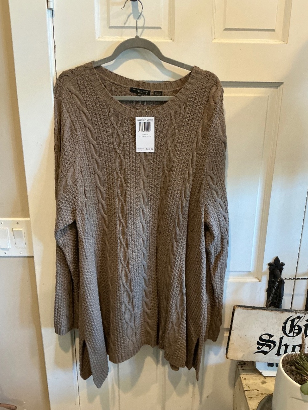 Jeanne Pierre 100% cotton pullover sweater! Brand new with tags! Plus size 3x